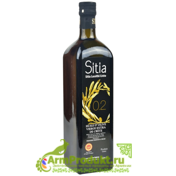 Оливковое масло Sitia (Сития) Экстра Вирджин PREMIUM GOLD кислотность 0,2% - 1л.